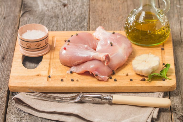 כרעיים עוף ללא עור